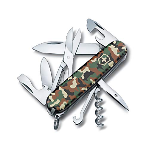 Victorinox Climber Navaja de 91 mm con 14 funciones incluyendo hoja grande y abrebotellas