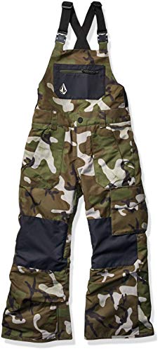 Volcom Barkley Bib Overall Braga, Niños, gi Camo, XL