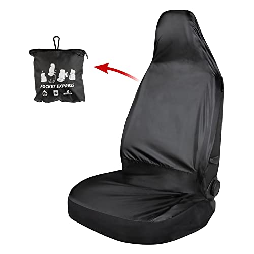 WALSER Funda de asiento de coche Pocket Express, protector de asiento de coche universal, funda protectora para coches y camiones, 1 pieza