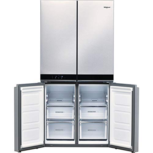 Whirlpool WQ9 E1L nevera y congelador Independiente Gris 591 L A+ - Frigorífico (591 L, Antiescarcha (nevera), 37 dB, 10 kg/24h, A+, Gris)