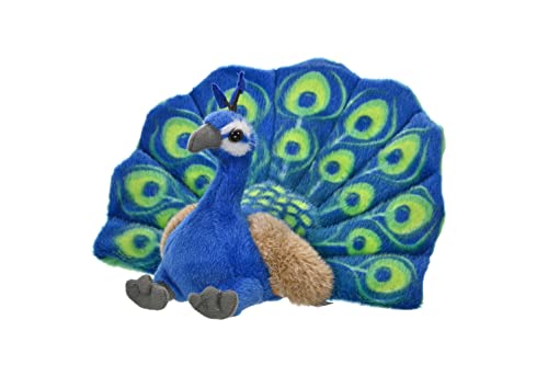 Wild Republic- CK Mini Pavo Real de Peluche, 20 cm (13811)