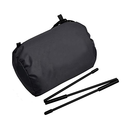 Wisolt Mosquitera para cama de camping doble compacta y ligera con 4 clavijas y 1 bolsa de transporte para camping senderismo pesca expediciones en la selva