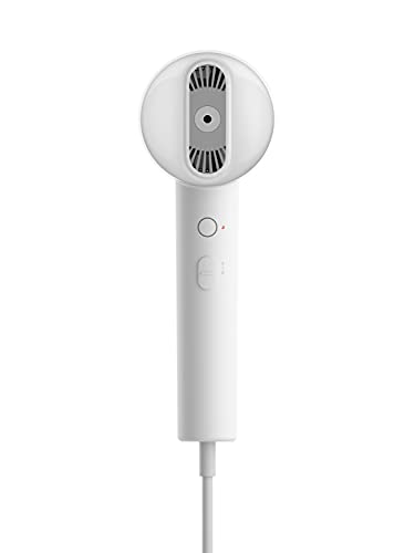 Xiaomi Mi Ionic Hair Dryer H300 - Secador de pelo - Secado rápido - Diseño compacto y portátil - Control de temperatura inteligente - Doble potencia - Color blanco - Versión italiana