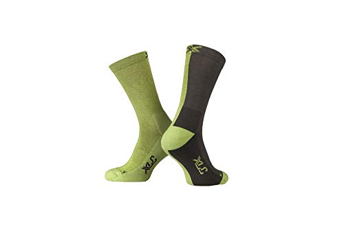 XLC Calcetines unisex Cs-l02 Mtn, Unisex adulto, Calcetines unisex., 2500004017, negro-blanco, 46-48