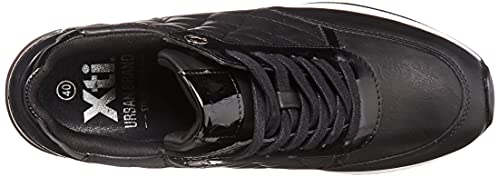 XTI 43236, Zapatillas Mujer, Negro, 38 EU