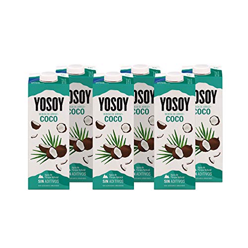 Yosoy Bebida de Arroz con Coco, Caja de 6 x 1L