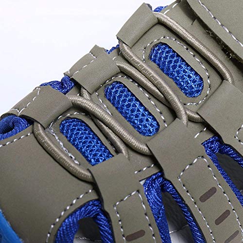 YWLINK Sandalias Deportivas NiñOs Zapatos para NiñOs Punta Cerrada Verano Playa Sandalias Zapatos,Zapatillas Antideslizante Fondo Blando Casuales(Gris,27EU)