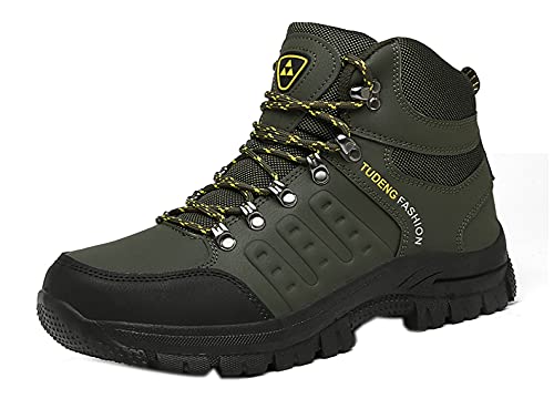 Zapatillas de Trekking para Hombre Botas de Senderismo Impermeables Botas de Montaña Antideslizantes AL Aire Libre Deportivas Sneakers