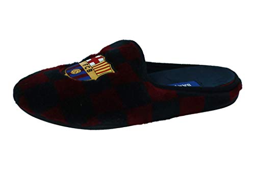 Zapatillas FC Barcelona 1a Equipación Zapatillas de Estar por casa Hombre Invierno Otoño - 28 EU