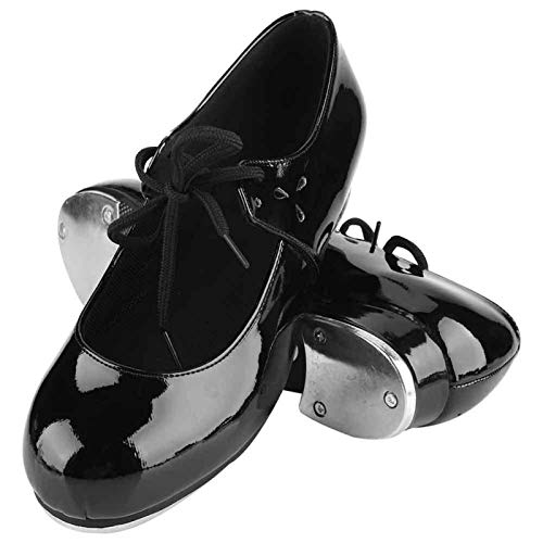 Zapatos de baile para mujer, cómodos de llevar, transpirables, zapatos de baile con pasos, de moda y clásicos, talla 34 35 36 37 38, para bailar(black, 35)