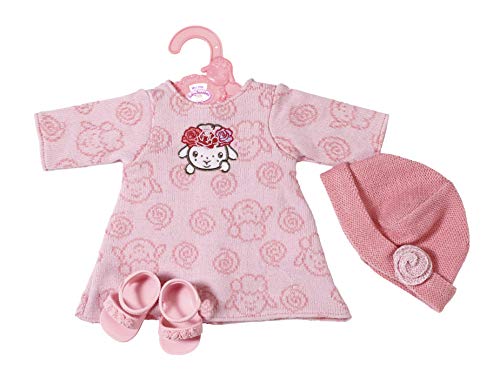 Zapf-701843 Baby Annabell-Vestido de punto (36 cm), color rosa (701843) , color/modelo surtido