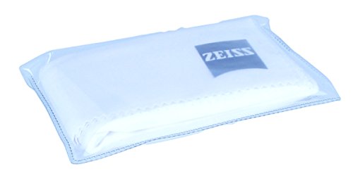 Zeiss Gamuza de Microfibra para Lentes, filtros, Gafas, prismáticos y Pantallas LCD, Color Blanco