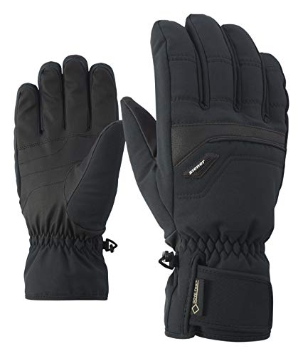 Ziener Gloves Glyn Guantes De Esquí Gore Tex De Hombre, Black, 8,5