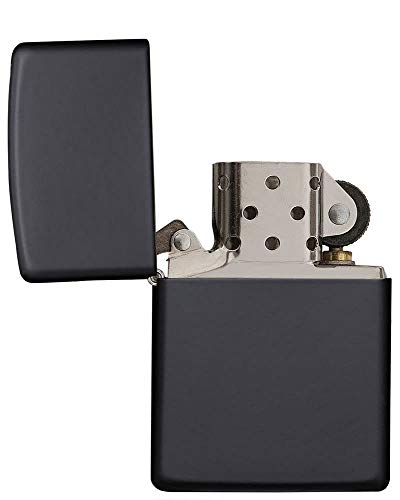 Zippo 1029218 Black Matte - Mechero, Color Negro Mate