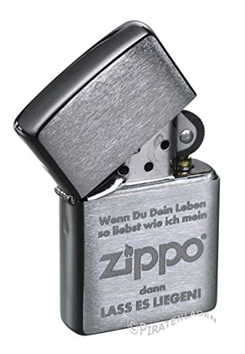 Zippo 1100019 Nr. 200"Lass es liegen! - Mechero con Grabado