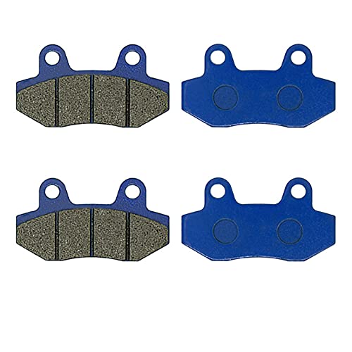 ZQALOVE ZHANGQINGAN Pastillas de Freno de Motocicleta Forma Posterior Delantera for Leonart Bobber125 / 350 Daytona 125/350 Raptor 125/250 Spyder 125 2013-2014 (Color : GFY Front 2 Pair)