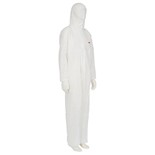 3M 4500 Ropa de Protección Tipo CE, I Cat, Polipropileno 45g / m2, Blanco, Talla XL