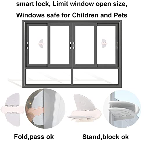 3PCS Cerradura de puerta corredera Seguridad Niño a prueba de bebés Armarios Ventanas Cerradura de ventana corredera Cerraduras de puerta de armario corredera ducha Puertas correderas vidrio gabinete