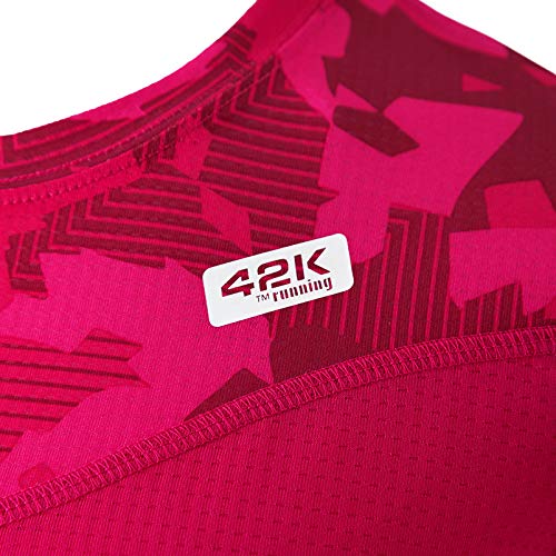 42K RUNNING - Camiseta técnica 42k Ares Mujer Raspberry XL