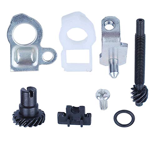 Adefol Motosierra Punta de Parachoques/Perro tala Kit para Stihl MS660 MS460 MS440 066 046 044 con Tensor del ajustador de Cadena Perno Prisionero de la Barra Tuerca de Barra para 1122664 0503