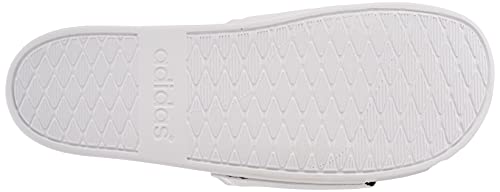 adidas Adilette Comfort, Chanclas Unisex Adulto, NEGBÁS/FTWBLA/NEGBÁS, 47 EU