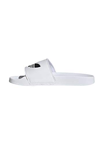 adidas Adilette Lite, Slide Sandal Hombre, Footwear White/Core Black/Footwear White, 39 EU