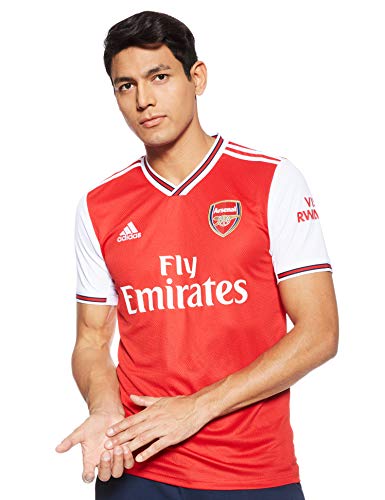 adidas Arsenal Temporada 2019/20 Camiseta Primera Equipación, Hombre, Escarl, S