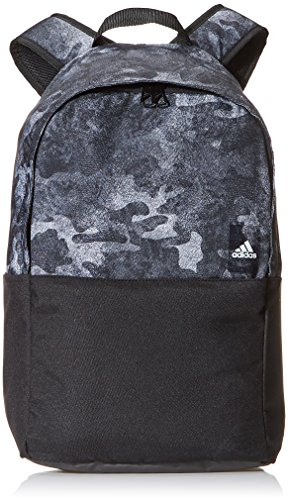 adidas Classic BP, Mochila Unisex Adulto, Negro (Negro/Transp/Blanco), 24x36x45 cm (W x H x L)