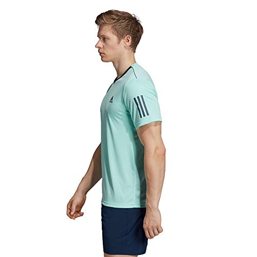 adidas Club 3str tee Camiseta de Tenis, Hombre, mencla/Maruni, S