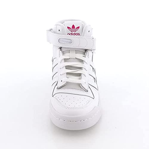 Adidas Forum Mid W, Zapatillas Deportivas Mujer, Ftwbla/Ftwbla/Rossho, 38 EU