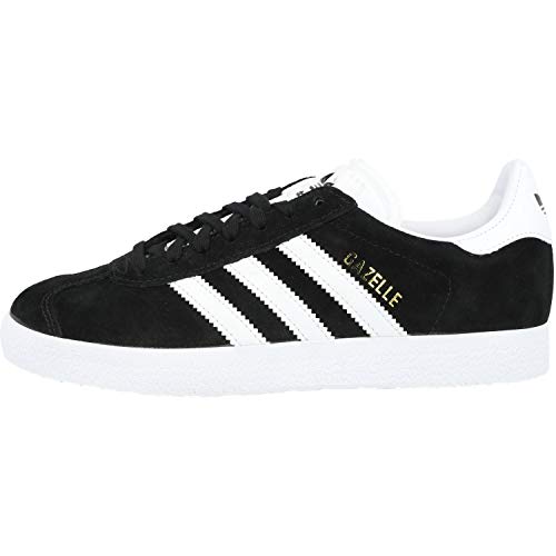 adidas Gazelle, Zapatillas de Deporte Unisex Adulto, Negro Black, 40 EU