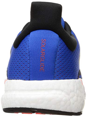 adidas Glide 3 M, Zapatillas de Running Hombre, Football Blue Silver Met Solar Red, 40 2/3 EU