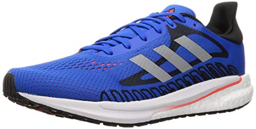 adidas Glide 3 M, Zapatillas de Running Hombre, Football Blue Silver Met Solar Red, 40 2/3 EU