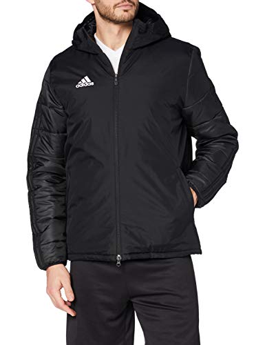 Adidas JKT18 WINT JKT Sport jacket, Hombre, Black/ White, M