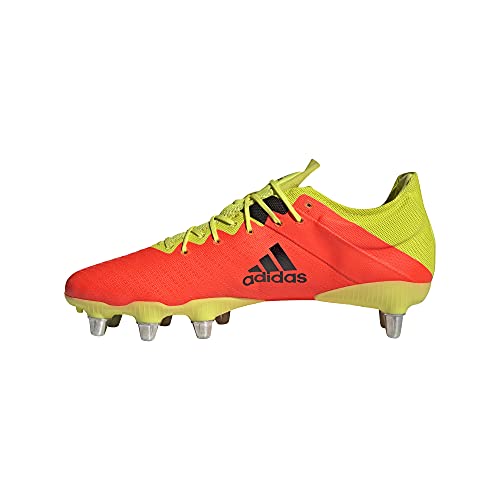 adidas Kakari Z.0 (SG), Botas de Rugby Unisex Adulto, Rojsol/NEGBÁS/AMAACI, 46 EU