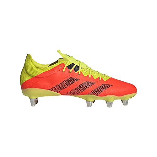 adidas Kakari Z.0 (SG), Botas de Rugby Unisex Adulto, Rojsol/NEGBÁS/AMAACI, 46 EU