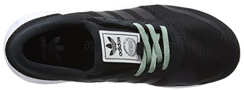 Adidas Los Angeles, Zapatilla de Deporte Baja del Cuello Hombre, Negro (Core Black/Core Black/FTWR White), 42 2/3 EU