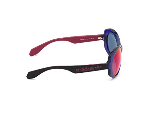 adidas OR0020 Gafas, Shiny Violet/Bordeaux Mirror, 56 para Mujer