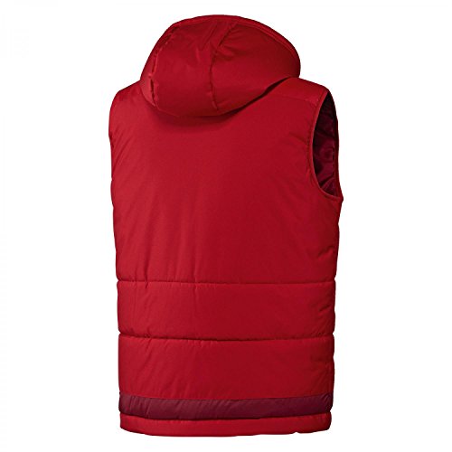 adidas para Hombre Chaleco FC Bayern Padded Vest Rojo FCB True Red/Craft Red F12 Talla:Extra-Small