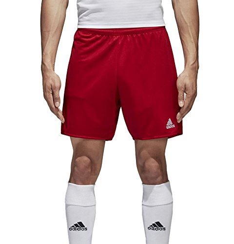 adidas Parma 16 Intenso Pantalones Cortos para Fútbol, Hombre, Rojo/Blanco (Rojo), S