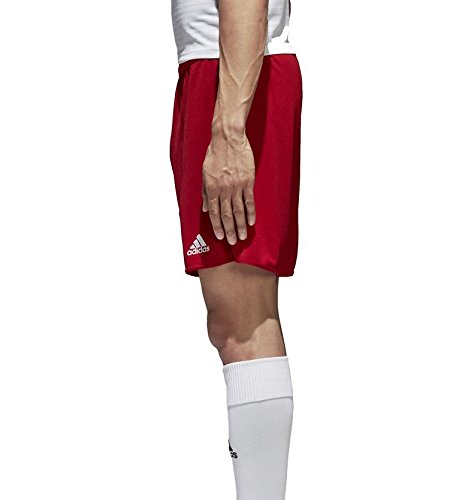 adidas Parma 16 Intenso Pantalones Cortos para Fútbol, Hombre, Rojo/Blanco (Rojo), S