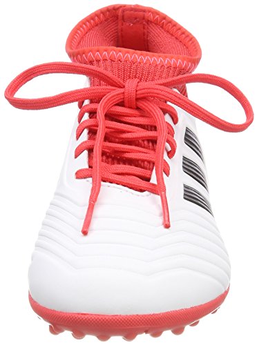 Adidas Predator Tango 18.3 TF J, Botas de fútbol Unisex Adulto, Blanco Ftwbla Negbas Correa 000, 38 2/3 EU