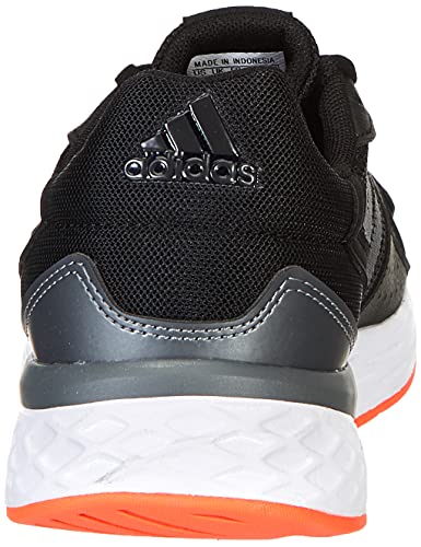 adidas Response Run, Road Running Shoe Hombre, Core Black/Carbon/Iron Metallic, 46 EU