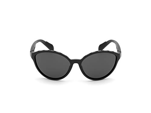 adidas SP0012 Gafas, Shiny Black/Smoke, 61 para Mujer