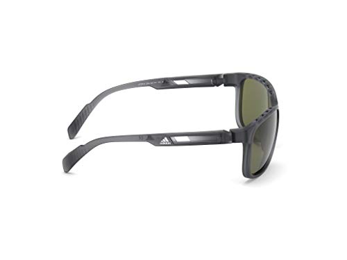 adidas SP0014 Gafas, Grey/Other/Green, 62 para Hombre