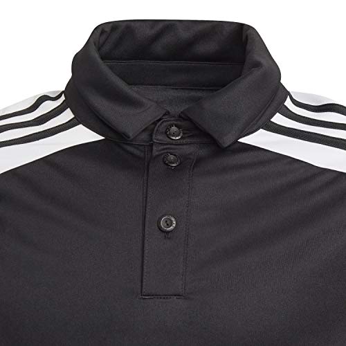 adidas SQ21 Polo Y Camiseta, Unisex niños, Negro/Blanco, 152 (11/12 años)