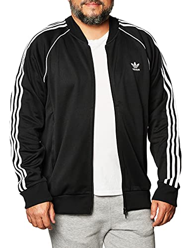 adidas SST TT P Blue Sweatshirt, Hombre, Black/White, S