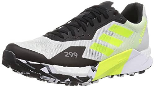 ADIDAS Terrex Agravic Ultra Zapatillas de Trail Running para Hombre Gris Amarillo 44 2/3 EU