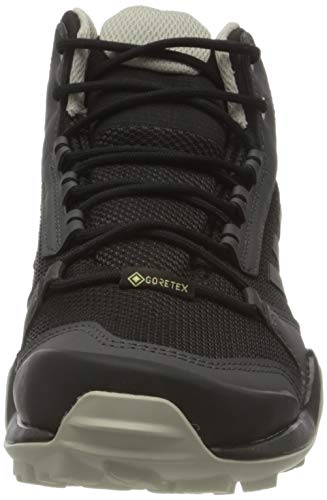 adidas Terrex AX3 Mid GTX W, Zapatillas Deportivas Mujer, Core Black/DGH Solid Grey/Purple Tint, 41 1/3 EU