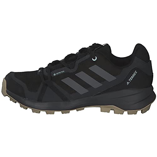 adidas Terrex SKYHIKER GTX W, Botas de Senderismo Mujer, NEGBÁS/Gricua/AZUHAL, 40 2/3 EU